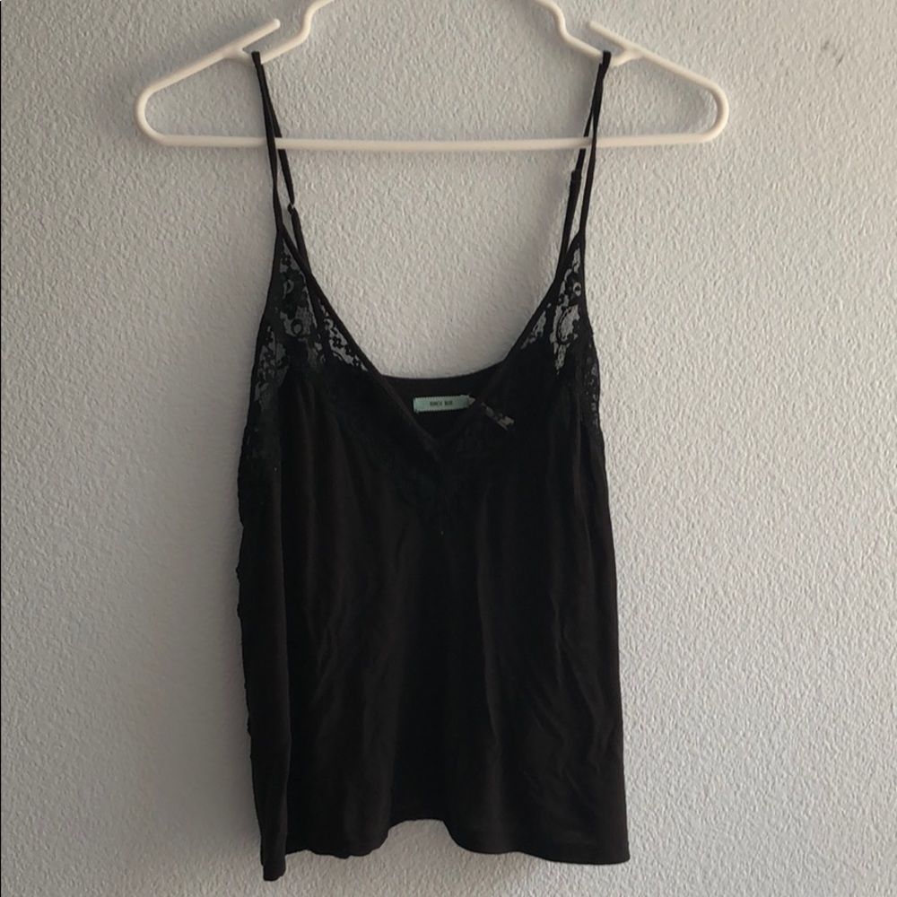 Black tank lace